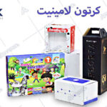 كرتون مع الطباعة لامينيت